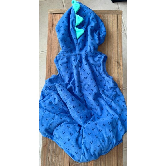 Carter’s Baby Boy Blue Dino Dinosaur Costume NEW 12 months - Picture 4 of 8